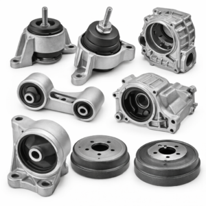 Engine Mounts, Housings, Brake Drums
