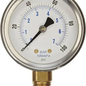 Pressure Gauges (Analog, Dial Type)
